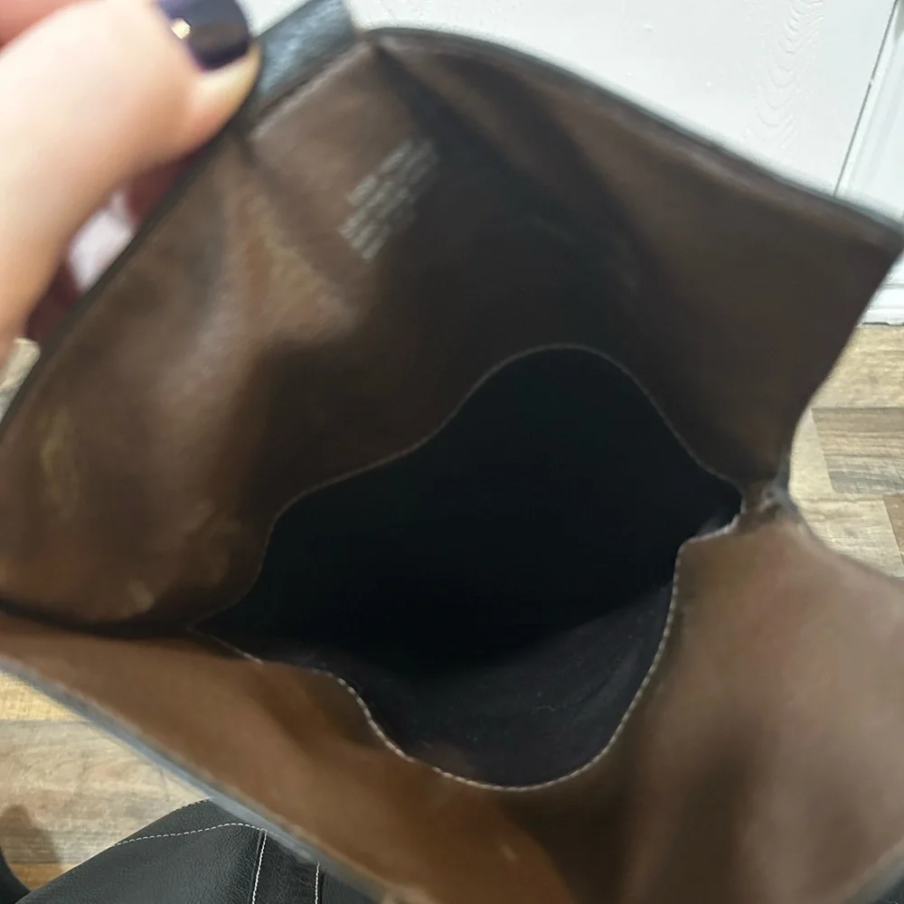 Matisse Lexi Leather Riding Boot Dark Brown Size 10